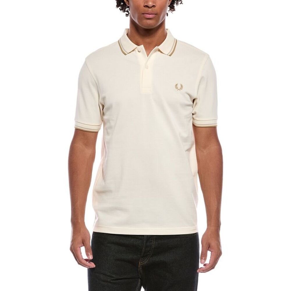 Fred Perry Mens  Woven Polo